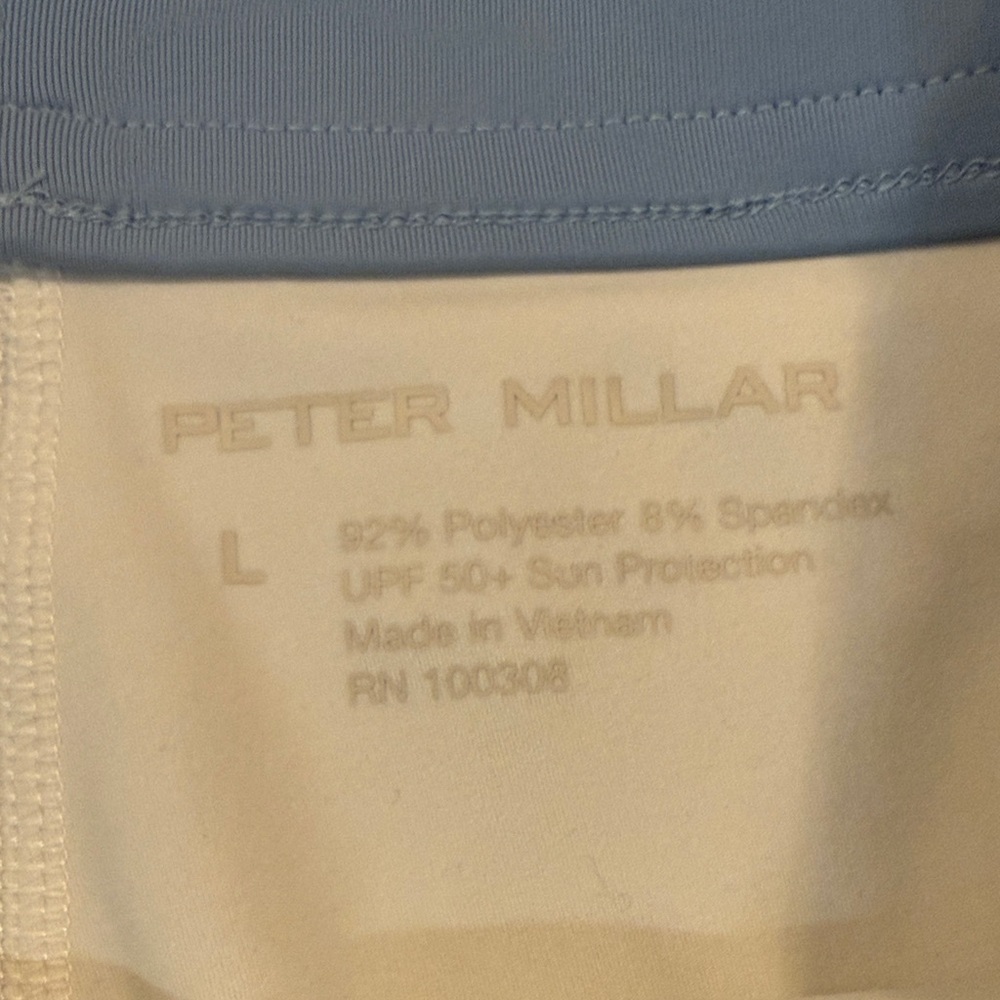 Women’s Peter Millar Sky Blue Golf Skort - size Large - Picture 2 of 6